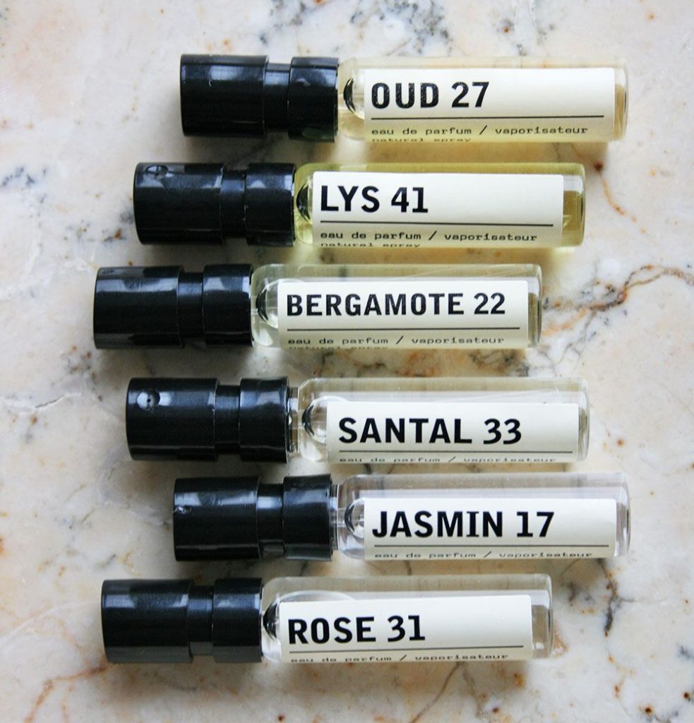 vzorky parfémů